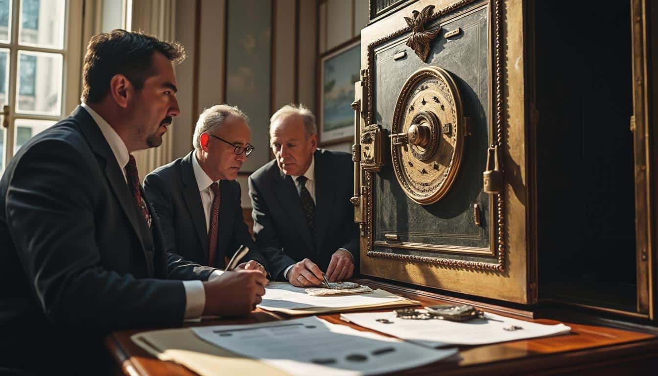 Illustration: Comprendre le rôle du coffre bancaire dans le cadre d’une succession