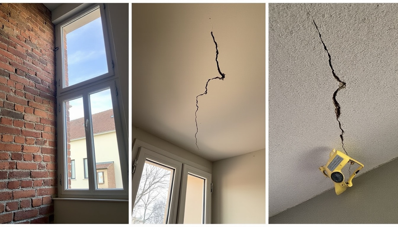 Illustration: Comprendre les différents types de fissures dans une maison