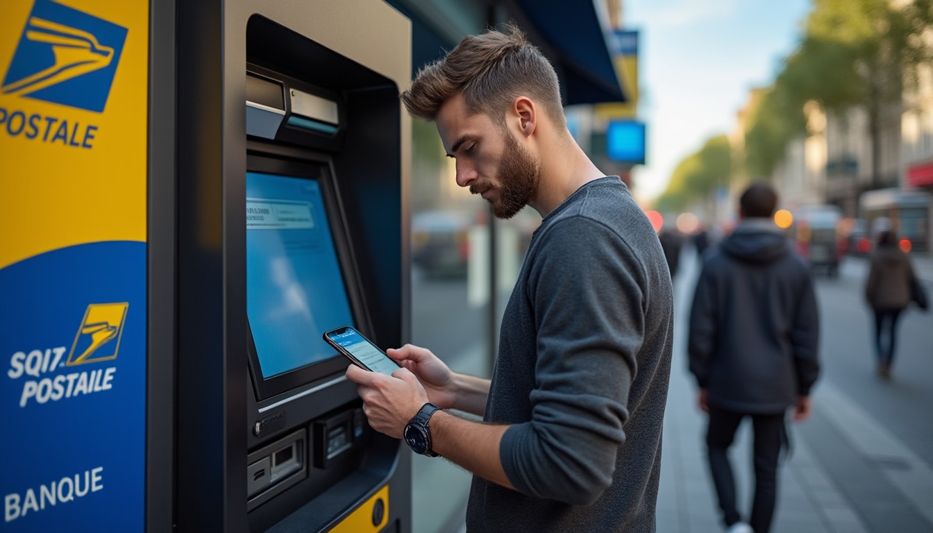 Illustration: Comment localiser facilement les distributeurs automatiques de la Banque Postale à proximité ?